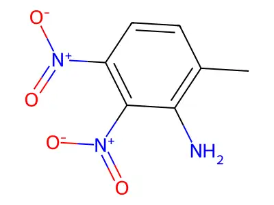 6-Methyl-2,3-dinitroaniline structure