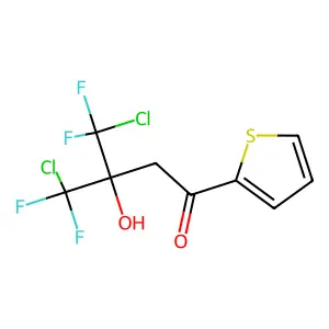 7H-Pyrrolo(2,3-d)pyrimidine-5-carboxamide, 4-amino-6-(methylthio)-7-pentofuranosyl- structure