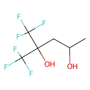 1,1,1-Trifluoro-2-(trifluoromethyl)-2,4-pentanediol structure