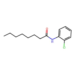 N-(2-Chlorophenyl)octanamide structure