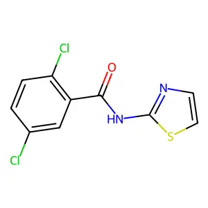 2,5-dichloro-N-(1,3-thiazol-2-yl)benzamide structure