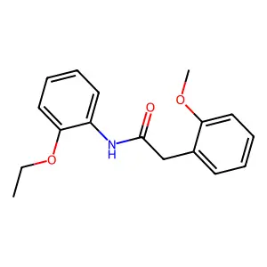 N-(2-ethoxyphenyl)-2-(2-methoxyphenyl)acetamide structure