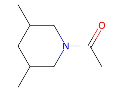 1-(3,5-Dimethylpiperidin-1-yl)ethanone structure