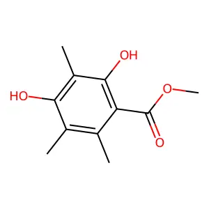 Methyl 2,4-Dihydroxy-3,5,6-Trimethylbenzoate structure