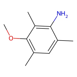 Benzenamine, 3-methoxy-2,4,6-trimethyl- structure
