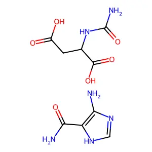 5-氨基-4-咪唑甲酰胺脲基琥珀酸盐 structure