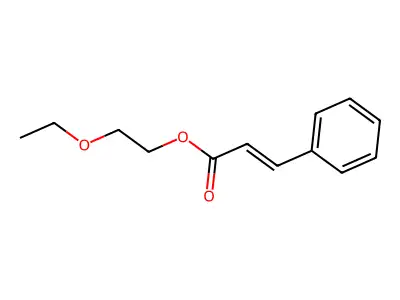 2-Ethoxyethyl 3-phenylprop-2-enoate structure