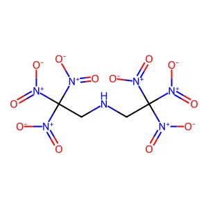 Bis(2,2,2-trinitroethyl)amine structure