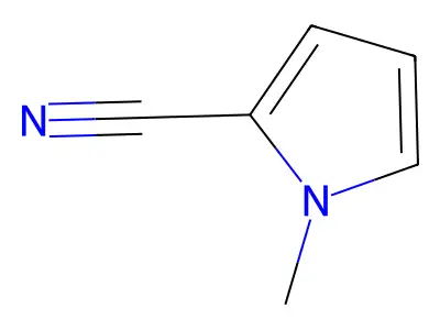 1-Methylpyrrole-2-carbonitrile structure