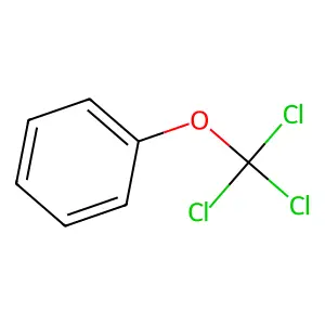 Benzene, (trichloromethoxy)- structure