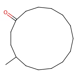 4-Methylcyclopentadecanone structure
