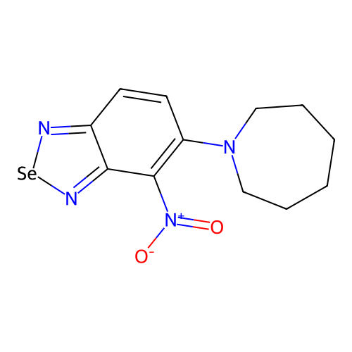 5-(Azepan-1-yl)-4-nitro-2,1,3-benzoselenadiazole structure