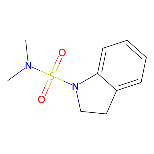 N,N-dimethyl-1-indolinesulfonamide structure