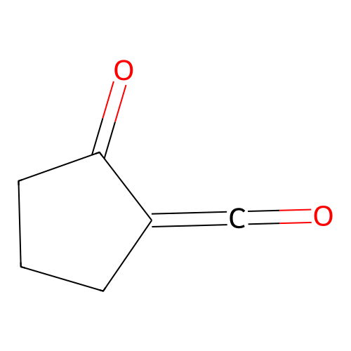 Cyclopentanone, 2-carbonyl- structure