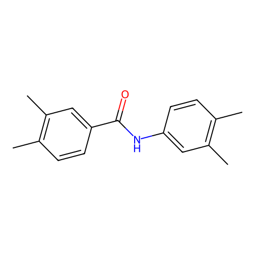 N-(3,4-dimethylphenyl)-3,4-dimethylbenzamide structure
