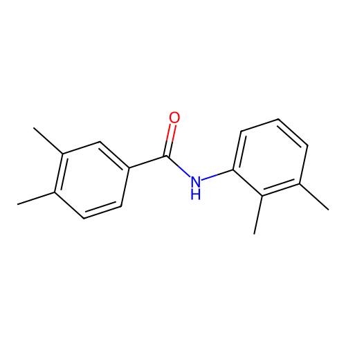 N-(2,3-dimethylphenyl)-3,4-dimethylbenzamide structure