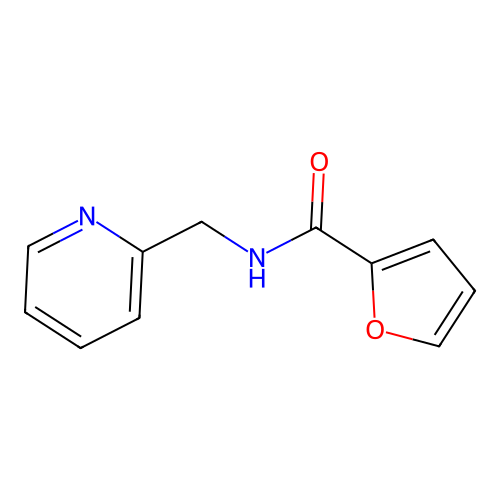 N-(pyridin-2-ylmethyl)furan-2-carboxamide structure