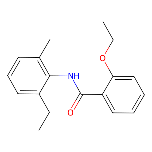 2-ethoxy-N-(2-ethyl-6-methylphenyl)benzamide structure