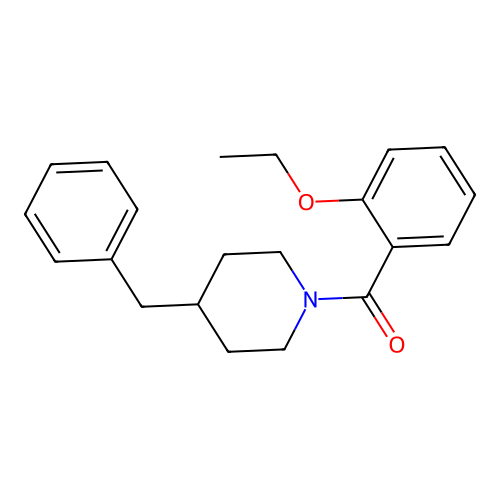 (4-Benzylpiperidin-1-yl)(2-ethoxyphenyl)methanone structure