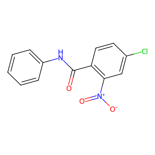 4-chloro-2-nitro-N-phenylbenzamide structure
