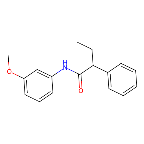 N-(3-methoxyphenyl)-2-phenylbutanamide structure