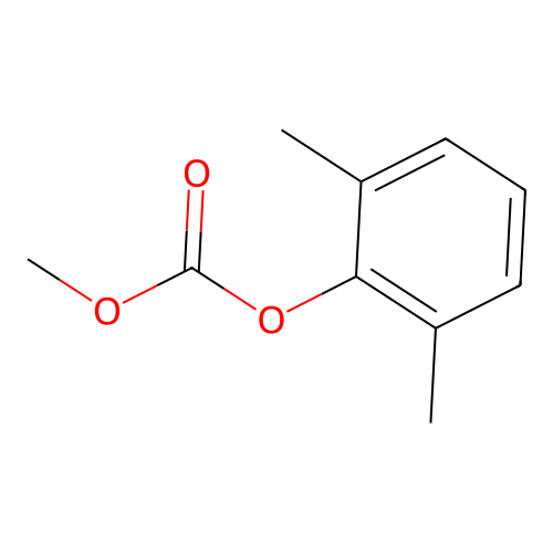 Carbonic acid, 2,6-dimethylphenyl methyl ester structure