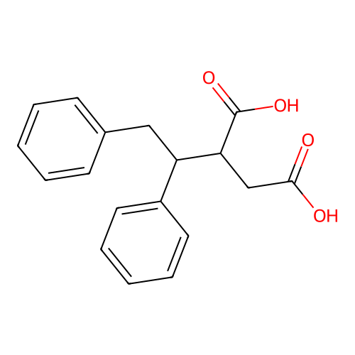 2-(1,2-二苯基乙基)丁二酸 structure
