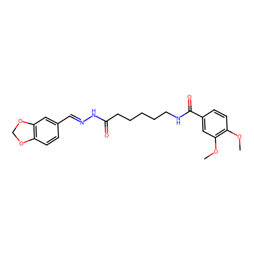 C23H27N3O6 structure