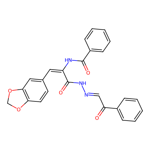 C25H19N3O5 structure
