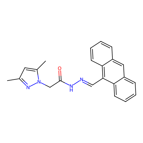 C22H20N4O structure