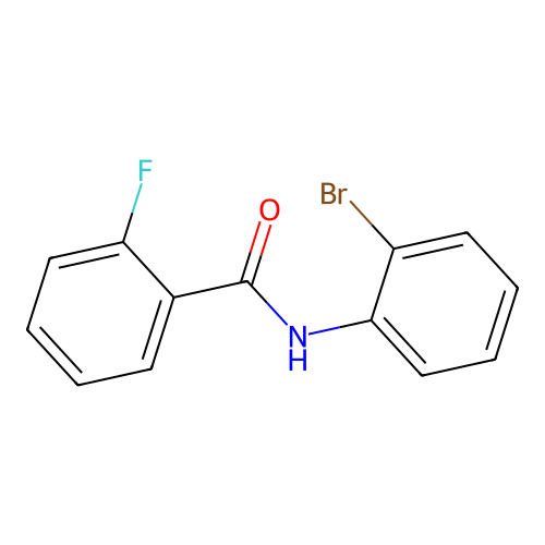 N-(2-bromophenyl)-2-fluorobenzamide structure
