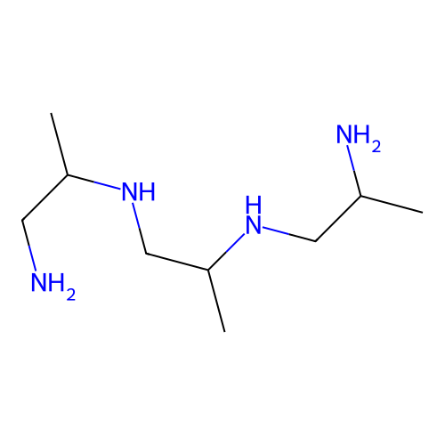 2-N-[2-(2-aminopropylamino)propyl]propane-1,2-diamine structure