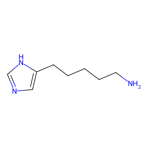 5-(4-咪唑)戊胺 structure