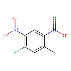 1-Fluoro-5-methyl-2,4-dinitrobenzene structure
