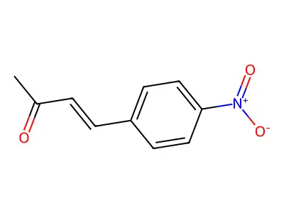 4-硝基亚苄基丙酮 structure