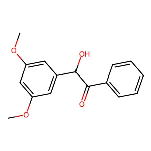 2-(3,5-Dimethoxyphenyl)-2-hydroxy-1-phenyl-ethanone structure