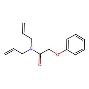 2-phenoxy-N,N-bis(prop-2-enyl)acetamide structure