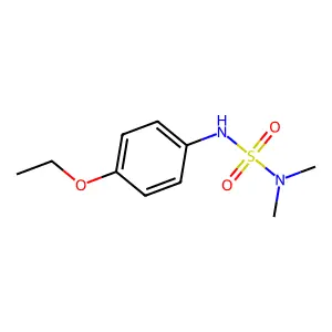 [(4-Ethoxyphenyl)sulfamoyl]dimethylamine structure