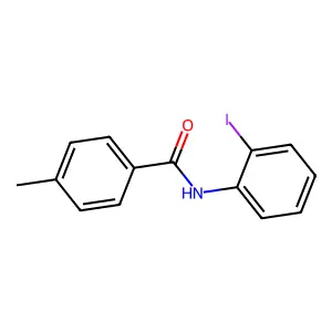 N-(2-碘苯基)-4-甲基苯甲酰胺 structure
