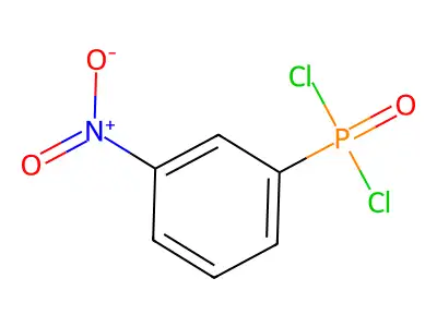 (3-Nitrophenyl)phosphonic dichloride structure