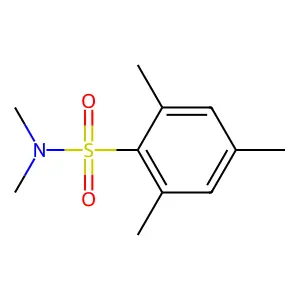 N,N,2,4,6-pentamethylbenzenesulfonamide structure