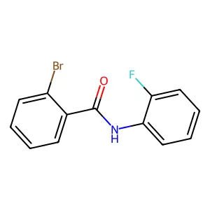 2-bromo-N-(2-fluorophenyl)benzamide structure