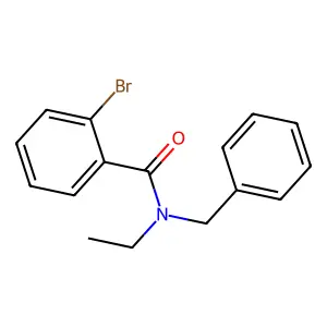 2-Bromo-N-ethyl-N-(phenylmethyl)benzamide structure