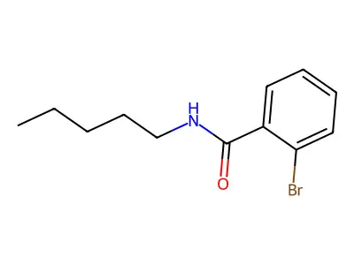 N-Pentyl 2-bromobenzamide structure
