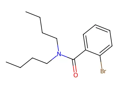 2-bromo-N,N-dibutylbenzamide structure