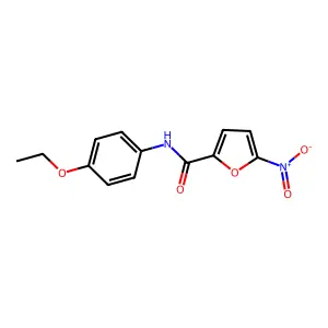 N-(4-ethoxyphenyl)-5-nitrofuran-2-carboxamide structure