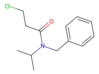 N-Benzyl-3-chloro-N-(propan-2-YL)propanamide structure
