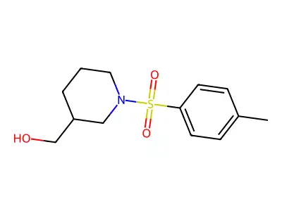 (1-Tosylpiperidin-3-yl)methanol structure
