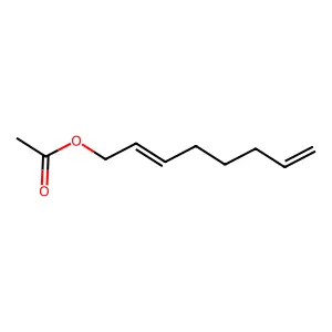 2,7-Octadien-1-ol, 1-acetate structure