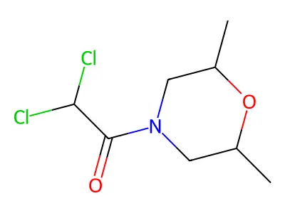 2,2-Dichloro-1-(2,6-dimethylmorpholin-4-yl)ethanone structure